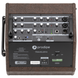 AMPLIFICADOR PRODIPE TRAVELER 6 COMBO + FUNDA