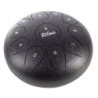 TONGUE DRUM DE 10” NEGRO 11 NOTAS