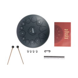 TONGUE DRUM DE 10” AZUL 11 NOTAS