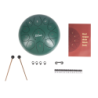 TONGUE DRUM DE 10” VERDE 11 NOTAS