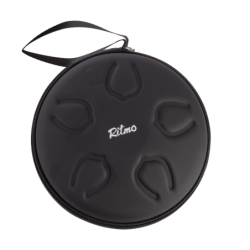 MINI TONGUE DRUM DE 6” LOTUS DISPLAY MORADO 8 NOTAS