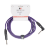 CABLE EK AUDIO PARA GUITARRA JACK RECTO-ACODADO 3M VIOLETA