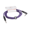 CABLE EK AUDIO PARA GUITARRA JACK RECTO-ACODADO 6M VIOLETA