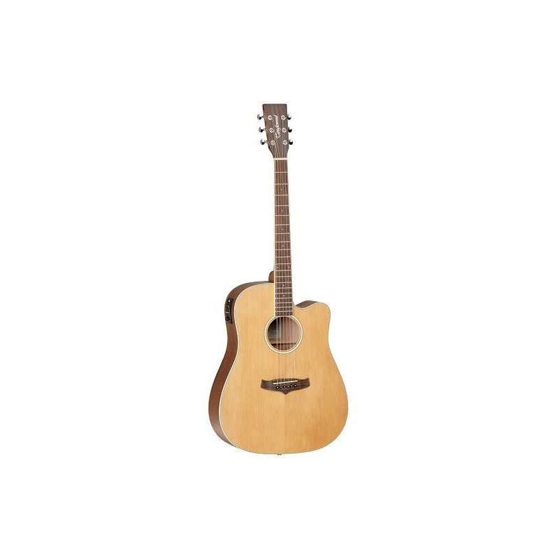 GUITARRA TANGLEWOOD DREADNOUGHT ELECTRIFICADA CON CUTAWAY