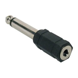 ADAPTADOR BOSTON JACK - HEMBRA 3.5mm MACHO - 6.3mm