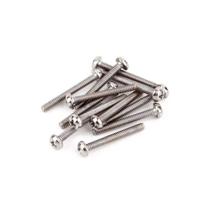 Tornillos pastillas Fender 3-48 x 13/16pg 12ud | MÚSICA BILBAO