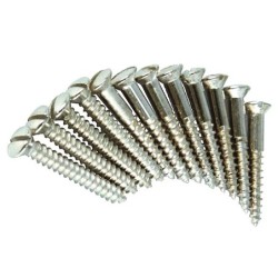 Tornillo Fender puente vintage 52 Tele níquel 12ud | Música Bilbao