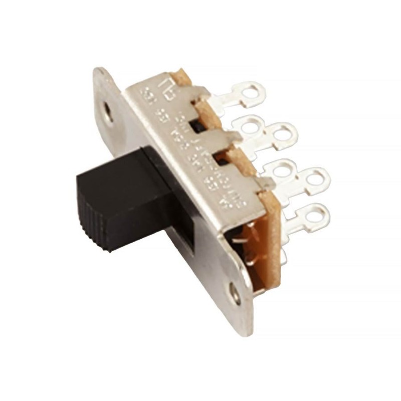 Interruptor deslizante Fender DPDT negro | MÚSICA BILBAO