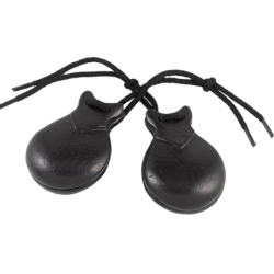 CASTAÑUELAS DE IMITACIÓN ÉBANO DEL N 4 | MÚSICA BILBAO