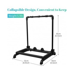 GGS-12 - SOPORTE MULTISTAND PARA 3 GUITARRAS GUITTO
