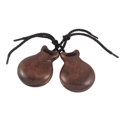 CASTAÑUELAS JALE DE PULIDA CAOBA DEL N 5 | MÚSICA BILBAO