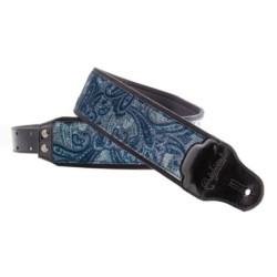 J-PAISLEY-VELVET-BL - BANDOLERA RIGHTON DE GUITARRA ELECTRICA SERIE JAZZ