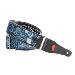 T-PAISLEY-VELVET-BL - BANDOLERA RIGHTON DE GUITARRA ELECTRICA SERIE TALISMAN