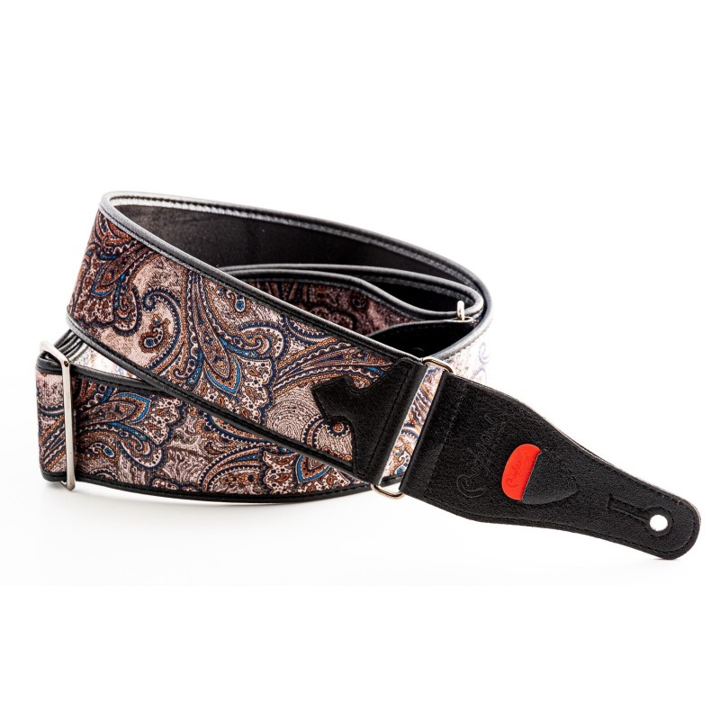 T-PAISLEY-VELVET-BR - BANDOLERA RIGHTON DE GUITARRA ELECTRICA SERIE TALISMAN