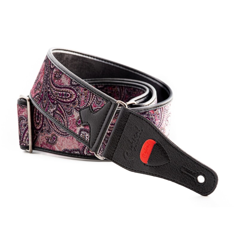 T-PAISLEY-VELVET-BU - BANDOLERA RIGHTON DE GUITARRA ELECTRICA SERIE TALISMAN