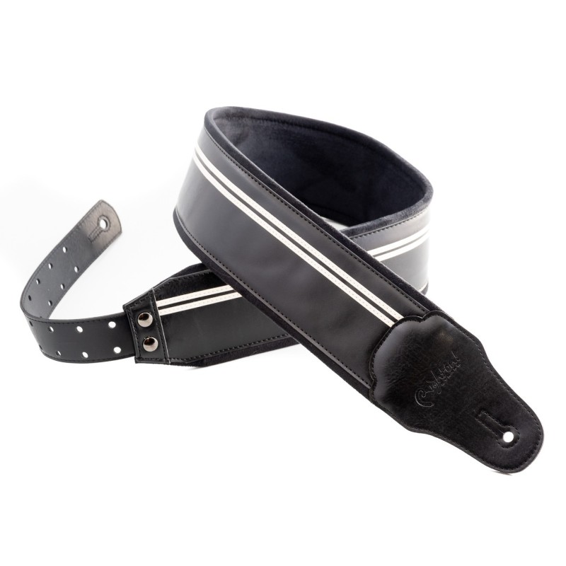 B-RACE-BK - BANDOLERA RIGHTON DE GUITARRA ELECTRICA SERIE GROOVE