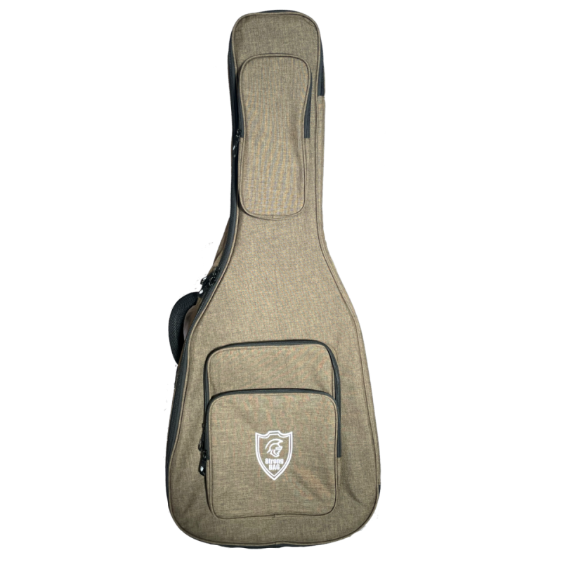 FUNDA STRONGBAG PARA BAJO ELÉCTRICO DE 25mm MARRÓN