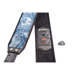 J-PAISLEY-VELVET-BL - BANDOLERA RIGHTON DE GUITARRA ELECTRICA SERIE JAZZ