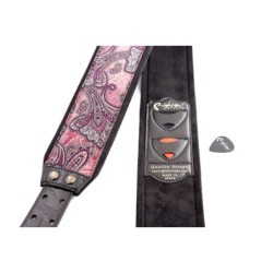 J-PAISLEY-VELVET-BU - BANDOLERA RIGHTON DE GUITARRA ELECTRICA SERIE JAZZ