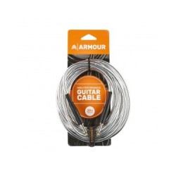 GC20S CABLE JACK - JACK 6M PLATA TRANSPARENTE  ASHTON