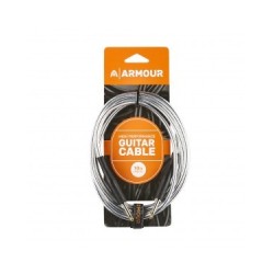 GC10S CABLE JACK - JACK 3M PLATA TRANSPARENTE  ASHTON