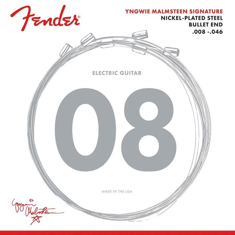 JUEGO DE CUERDAS FENDER YNGWIE MAIMSTEEN SIGNATURE 008 - 046