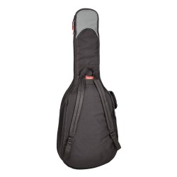 FUNDA BOSTON PARA GUITARRA ACÚSTICA 25 mm negro/gris | MÚSICA BILBAO