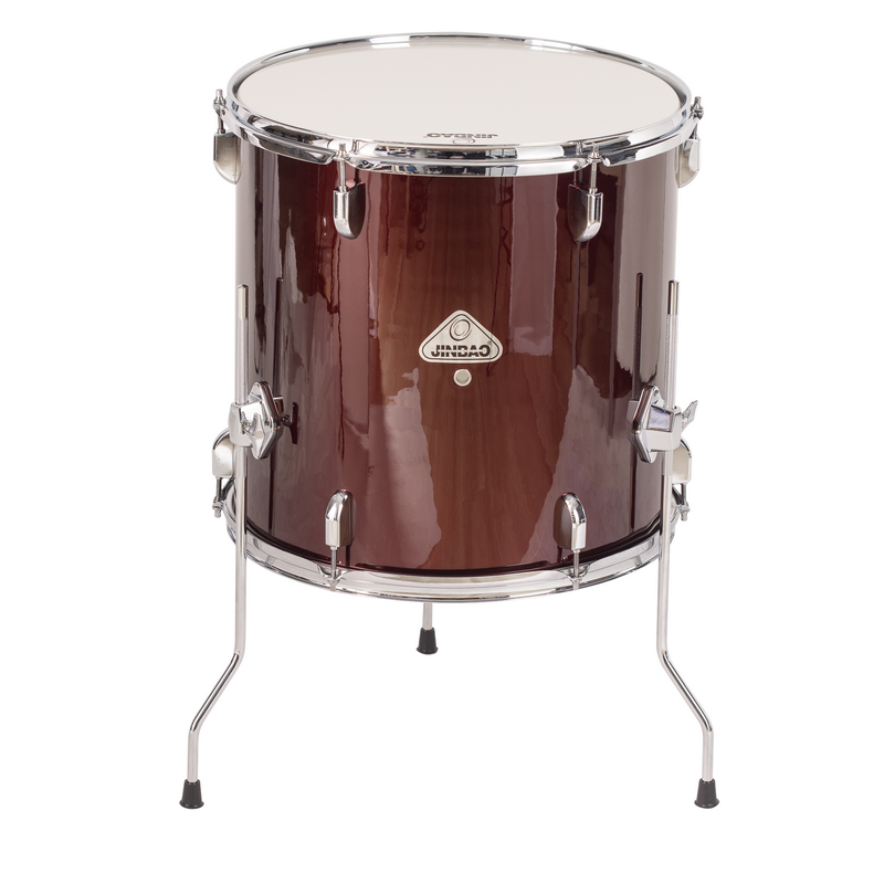 TIMBAL JINBAO DE 16" X 16" ROJO | MÚSICA BILBAO