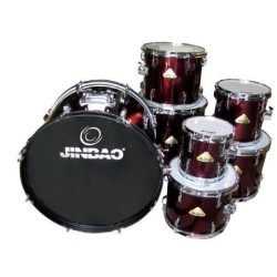 TOM-TOM JINBAO DE 13" X 11" ROJO | MÚSICA BILBAO