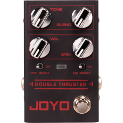 R-28 - PEDAL SERIE R DOUBLE THRUSTER JOYO ( BASS OVERDRIVE)