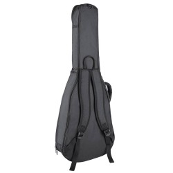 FUNDA BOSTON PARA GUITARRA ACÚSTICA 10 mm NEGRA | MÚSICA BILBAO
