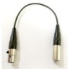 CABLE PRODIPE ADAPTADOR MINI XLR PARA MICRÓFONOS ADTA4F