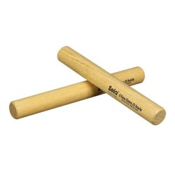 2-tone claves 25mm, acacia | MÚSICA BILBAO