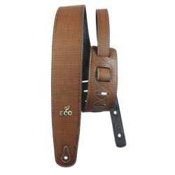 CORREA BASSO PARA GUITARRA Y BAJO SERIE GRECO PREMIUM MARRÓN | MÚSICA BILBAO