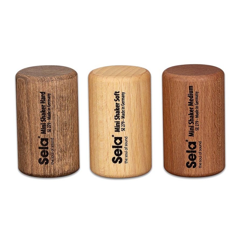 mini shaker set (soft, medium, hard) | MÚSICA BILBAO