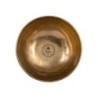 brass singing bowl 19cm, with mallet - felt ring - | MÚSICA BILBAO