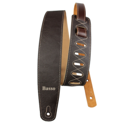 CORREA BASSO PARA GUITARRA Y BAJO SERIE VINTAGE MARRÓN | MÚSICA BILBAO