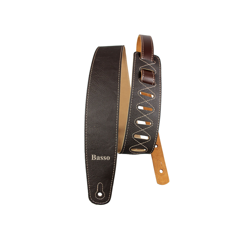 CORREA BASSO PARA GUITARRA Y BAJO SERIE VINTAGE MARRÓN | MÚSICA BILBAO