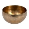 brass singing bowl 15cm, with mallet - felt ring - | MÚSICA BILBAO