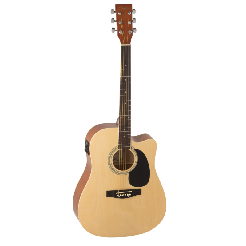 GUITARRA ACÚSTICA DAYTONA A411CE ELECTRIFICADA NATURAL