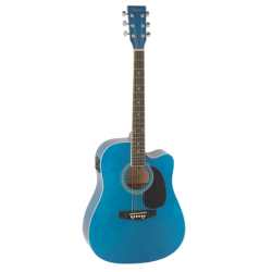 GUITARRA ACÚSTICA DAYTONA A411CE ELECTRIFICADA ROJA