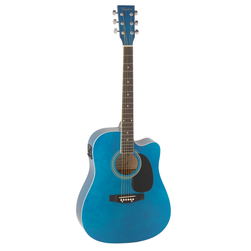 GUITARRA ACÚSTICA DAYTONA A411CE ELECTRIFICADA AZUL