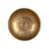 brass singing bowl 12cm, with mallet - felt ring - | MÚSICA BILBAO