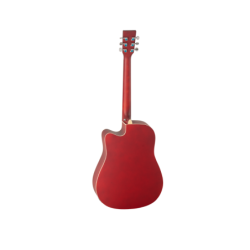 GUITARRA ACÚSTICA ELECTRIFICADA DAYTONA A401CERD ROJA