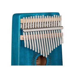 kalimba 'Mahogany 17' blue | MÚSICA BILBAO