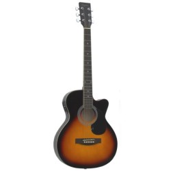 GUITARRA ACÚSTICA ELECTRIFICADA DAYTONA A401CESB SOMBREADA