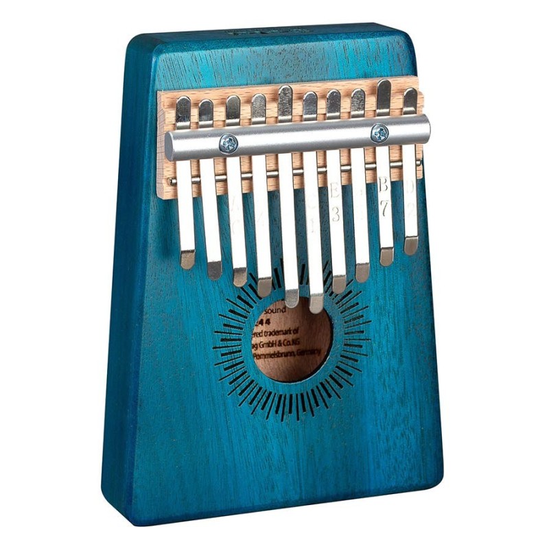 kalimba 'Mahogany 10' blue | MÚSICA BILBAO
