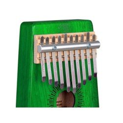 KALIMBA SELA DE CAOBA 10" VERDE | MÚSICA BILBAO