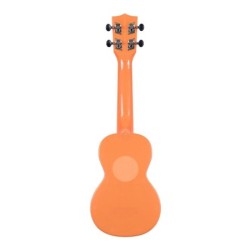 UKELELE KALA SOPRANO WATERMAN NARANJA TRANSPARENTE