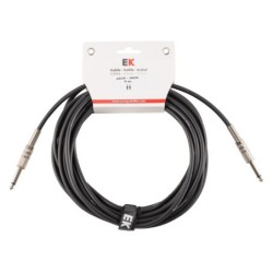 CABLE PARA GUITARRA EK JACK-JACK RECTO-ACODADO 6M